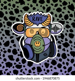 Rave Bull Symbol of the year 2021