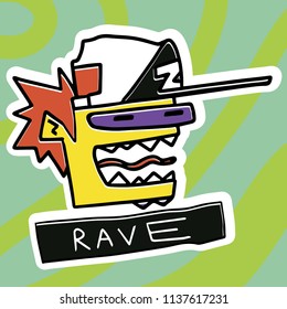 rave music party