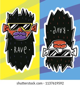 rave music party