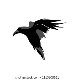 Raven flying illustration. 100% vector. Ideal for logo’s, stickers, flyers, promotions, T-shirts, web design, apps and all other design requirements.
