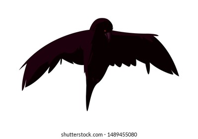 raven happy halloween celebration design