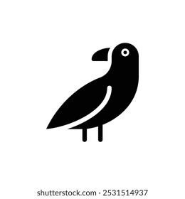 raven icon web design in vector