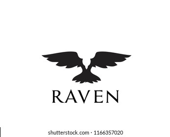 Raven Logo Icon Designs