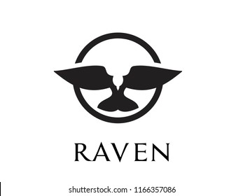 raven logo icon designs