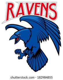 Raven Mascot