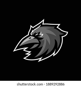 Raven Mascot Logo Design Templates