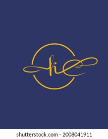 A ravishing script font type K logo template, Vector logo for business and company identity 