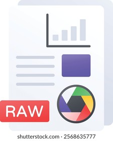 Raw Access Logs concept, compressed text files that contain information about your websites visitors vector design, Web hosting service Symbol, Computing machines Sign, Internet Application Management