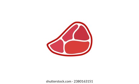 Rind-Rind-Steak, Logo der Fleischerei