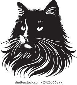 Raw cat head, Dark art