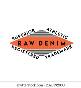 denim crudo marca comercial superior atlética registrada