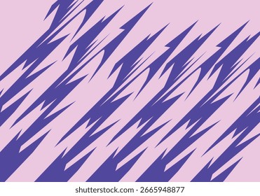 Raw Geometric Spike Burst Abstract Seamless Pattern