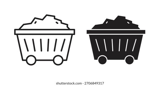 Ícone de matéria-prima conceito esboço do símbolo. Ilustração de elemento simples.