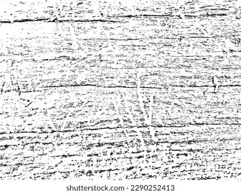 Textura en bruto y natural de grunge vectorial de madera antigua. Fondo oscuro, monocromo. Superposición o plantilla ideal para diseños orgánicos únicos