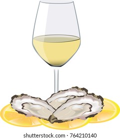 raw seafood open oysters