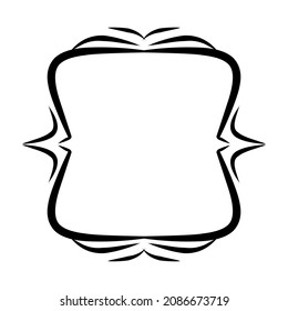 Rohformen oder Vorlagen für zirkuläre Logos mit sehr einzigartigen Motiven und Formen