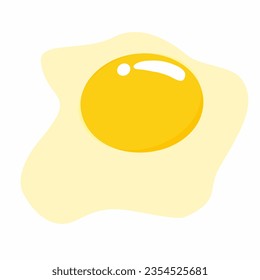 Huevos crudos y soleados o huevos revueltos. todavía fresco y amarillo listo para ser frito