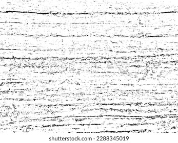Raw and unique vector grunge texture of aged wood with a dark and natural monochrome background. Perfect for adding a raw, organic feel to your designs as an overlay or stencil