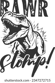 Rawr Stomp - Dinosaurier Design