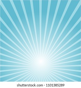ray abstract blue colorful burst background.