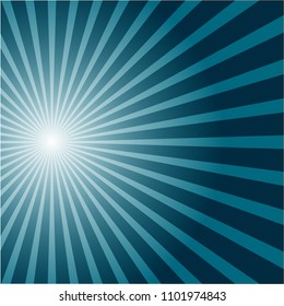 ray abstract blue colorful burst background.