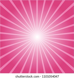 ray abstract pink colorful burst background.