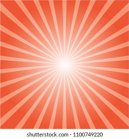 ray abstract red colorful burst background.