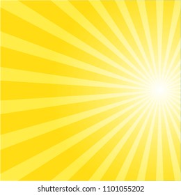 ray abstract yellow colorful burst background.