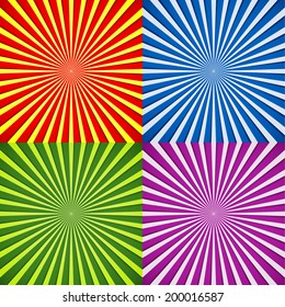 Ray backgrounds