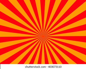 Ray burst style background. Sunburst background.