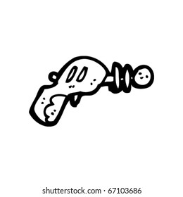 ray gun cartoon