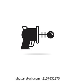 Ray Gun Icon Vector Illustration