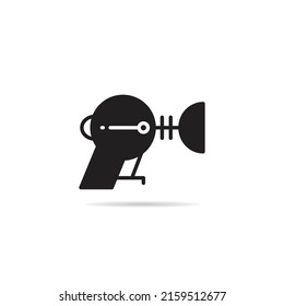 Ray Gun Icon Vector Illustration