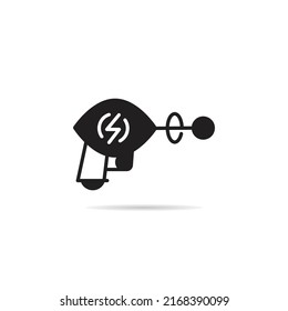 Ray Gun Icon Vector Illustration