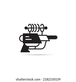 Ray Gun Icon Vector Illustration