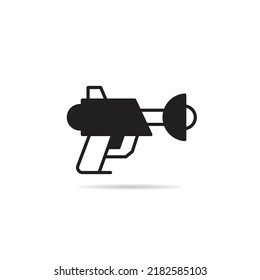 Ray Gun Icon Vector Illustration