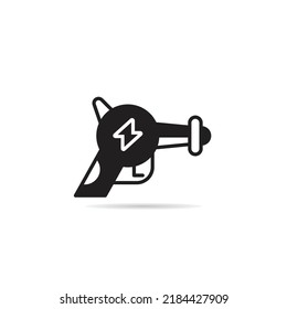 Ray Gun Icon Vector Illustration