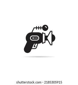 Ray Gun Icon Vector Illustration