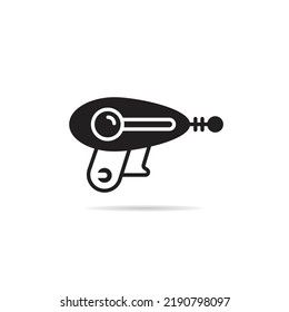 Ray Gun Icon Vector Illustration