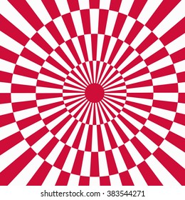 ray illustration red and white