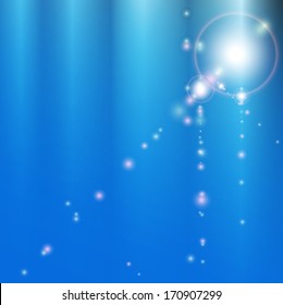 Ray of light abstract Design