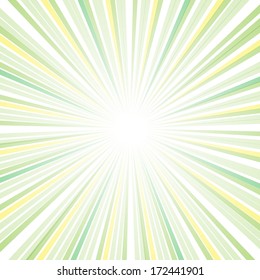 Ray of light with sunshine background Design