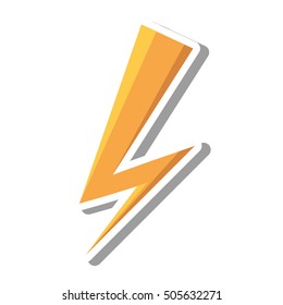 ray storm climate isolated icon vector illustration design