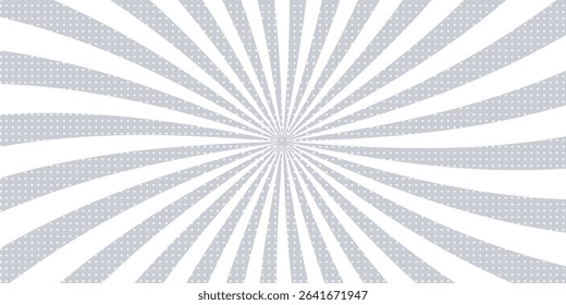 Ray sun light. Sunburst background. Radial circle line. Pattern starburst. Comic beam lines. Sun effect rays. Abstract firework. Concentration stripe. Cartoons lightning style. Vector illustration