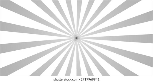 Rayos de luz solar. Fondo de Sunburst. Línea circular radial. Estallido estelar del patrón. Líneas de viga cómica. Rayos de efecto solar. Fuegos artificiales Abstractas. Franja de concentración. Caricaturas estilo relámpago. Ilustración vectorial