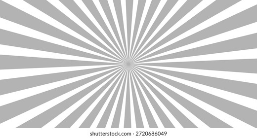Rayos de luz solar. Fondo de Sunburst. Línea circular radial. Estallido estelar del patrón. Líneas de viga cómica. Rayos de efecto solar. Fuegos artificiales Abstractas. Franja de concentración. Caricaturas estilo relámpago. Ilustración vectorial