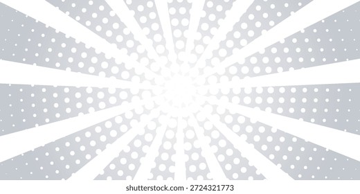 Rayos de luz solar. Fondo de Sunburst. Línea circular radial. Estallido estelar del patrón. Líneas de viga cómica. Rayos de efecto solar. Fuegos artificiales Abstractas. Franja de concentración. Caricaturas estilo relámpago. Ilustración vectorial