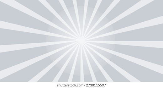Rayos de luz solar. Fondo de Sunburst. Línea circular radial. Estallido estelar del patrón. Líneas de viga cómica. Rayos de efecto solar. Fuegos artificiales Abstractas. Franja de concentración. Caricaturas estilo relámpago. Ilustración vectorial