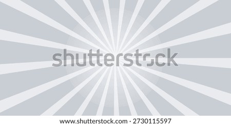 Ray sun light. Sunburst background. Radial circle line. Pattern starburst. Comic beam lines. Sun effect rays. Abstract firework. Concentration stripe. Cartoons lightning style. Vector illustration