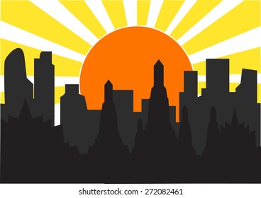 ray of sunrise 